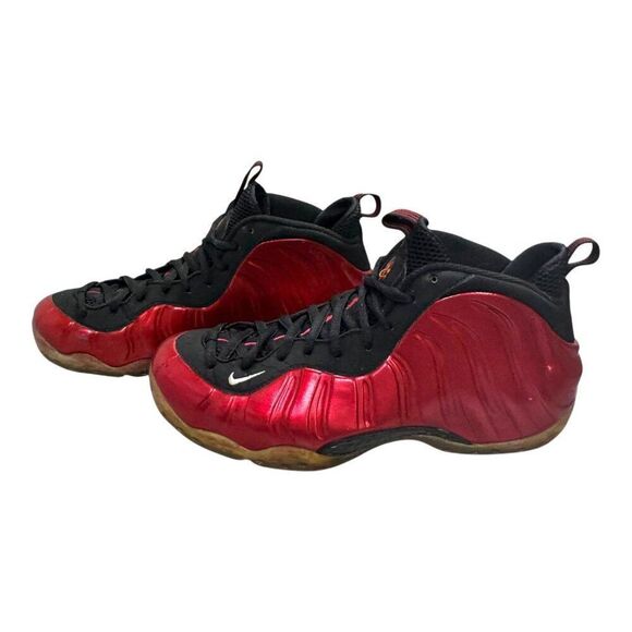 Nike Air Foamposite One Metallic Red 2012 314996-610 Black White OG Mens Size 11 - Picture 9 of 15